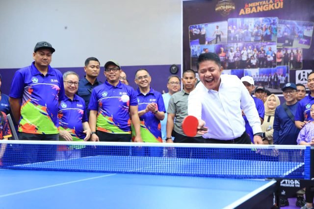 Gubernur Sumatera Selatan (Sumsel) Herman Deru secara resmi membuka Kejuaraan Tenis Meja HDCU Open