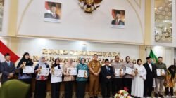 ajang Baznas Kota Palembang Award 2025. Kegiatan ini digelar di Ruang Parameswara, Senin (15/9/2025).