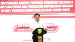 Gubernur Sumatera Selatan (Sumsel) Herman Deru