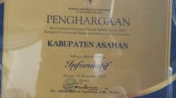 Asahan Raih Predikat Informatif Penilaian Keterbukaan Informasi Publik 2025