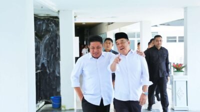 Gubernur Sumsel Herman Deru dan Wagub Sulsel Cik Ujang