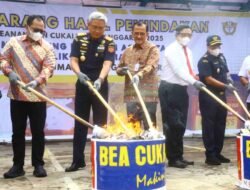 Pemprov Sumsel Apresiasi Kinerja Bea Cukai dalam Pemusnahan Barang Ilegal Tahun Anggaran 2025