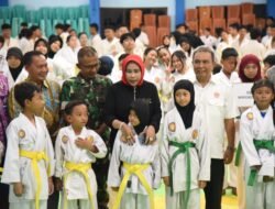 Wabup Mimik Buka Kejurkab Jujitsu Piala KONI Sidoarjo 2025, 142 Atlet Unjuk Gigi