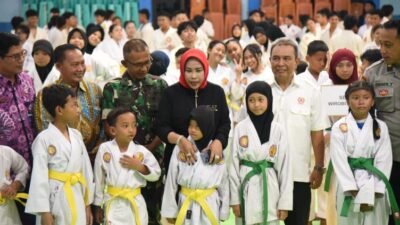 Wabup Mimik Buka Kejurkab Jujitsu Piala KONI Sidoarjo 2025