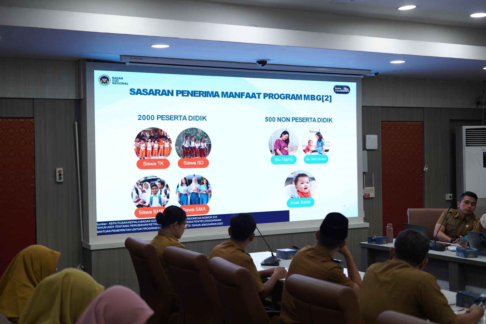 Rapat Koordinasi Pemerintah Daerah guna memperkuat sinergi lintas sektor, bertempat di Ruang Rapat Bina Praja, Selasa (23/12/2025) pagi.