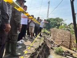 Penanganan Bantaran Sungai Longsor di Prambon Akan Dipercepat