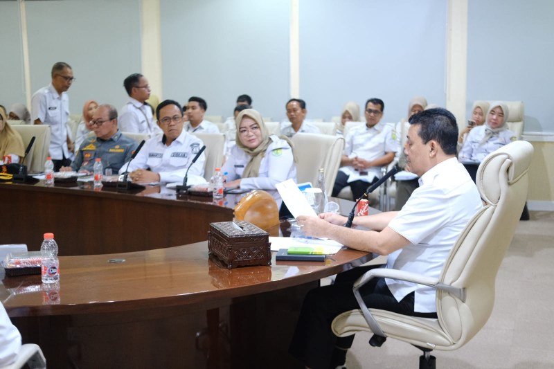 Pemerintah Kabupaten Musi Banyuasin (Pemkab Muba) menggelar Rapat Pembahasan terkait Tenaga Outsourcing di Lingkungan Pemerintah Kabupaten Musi Banyuasin Tahun Anggaran 2026, Rabu (24/12/2025)