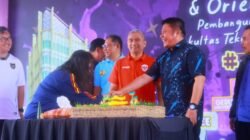 Pembangunan Gedung Menara Fakultas Teknik Universitas Sriwijaya (UNSRI), Sabtu (27/12/2025).