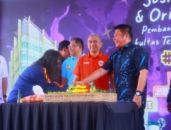 Pembangunan Menara Fakultas Teknik UNSRI, Gubernur Herman Deru Tegaskan Pendidikan Fondasi Peradaban