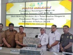 Kejari Banyuasin Pulihkan Uang Negara Rp4,2 Miliar Sepanjang Tahun 2025