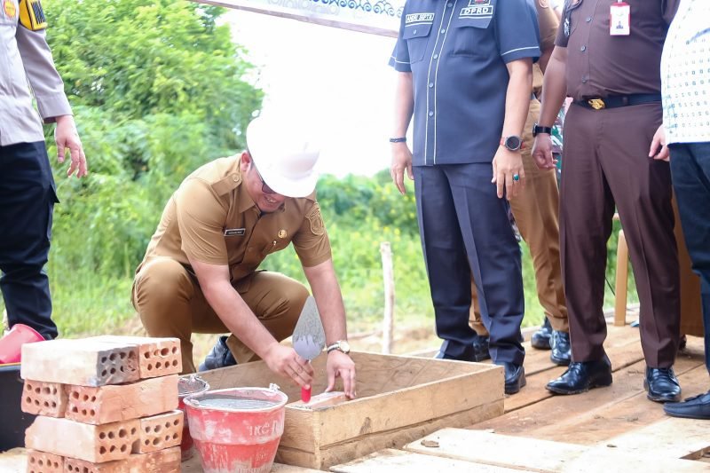 Muba Ikuti Ground Breaking SPPG Polri