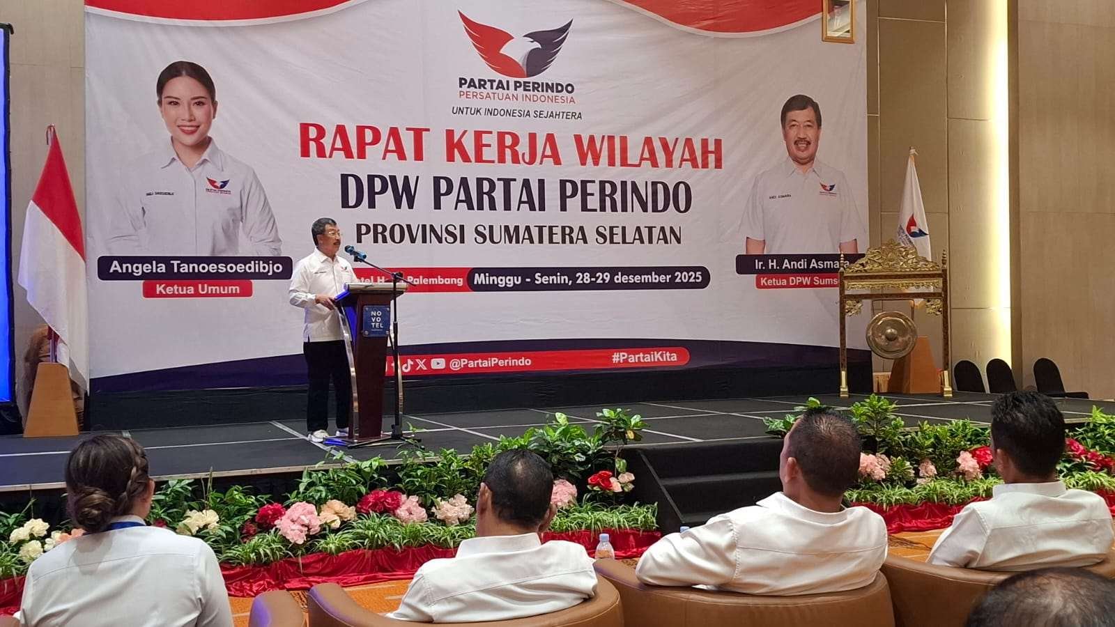 Rakerwil DPW Perindo Sumatera Selatan