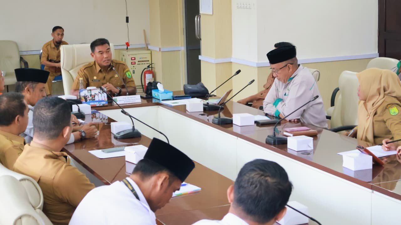 Rapat Penyerahan Donasi Kemanusiaan “Muba Peduli” Tahun 2025