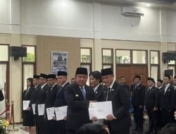 Percepat Target Pembangunan, HD Resmi Melantik 154 Pejabat Pemprov