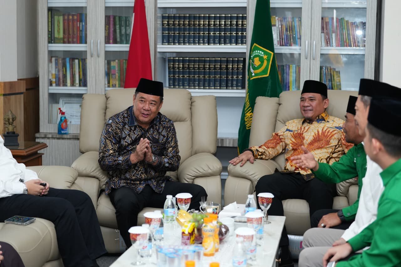 Wagub Cik Ujang Hadiri Pelantikan Pengurus LP Ma’arif NU Sumsel 2025–2030