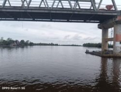 Kapal Muatan Batubara Nihil Melintas Dibawah Jembatan P6 Lalan Muba Per 1 Januari 2026