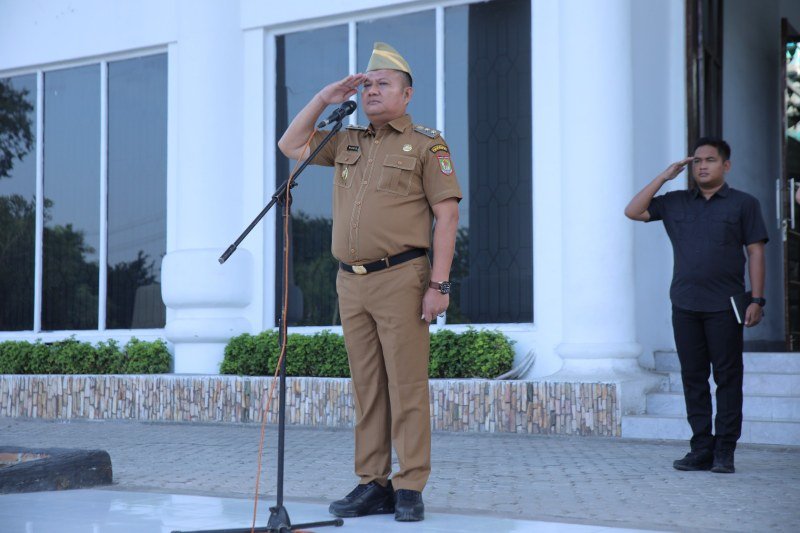 Wakil Bupati Asahan Pimpin Apel Gabungan Perdana Awal Tahun 2026