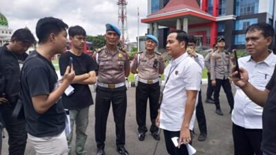 Aksi Ketiga GEMAPELA di Polda Sumsel, Desak Keadilan dan Profesionalitas