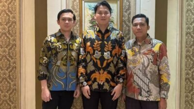 Rilo Budiman didampingi Axel Febrianzo, M Abyan Zhafran