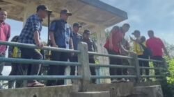 Bupati dan Wakil Bupati Ogan Komering Ulu (OKU) Timur turun langsung ke lokasi banjir