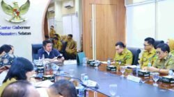 rapat Paparan Rencana Pengembangan Road to Sumatera Selatan Health Tourism di Ruang Rapat Gubernur Sumsel, Senin (12/1/2026).