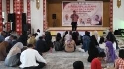 Acara baca puisi berakhir dengan pertanyaan besar, yang digelar Dewan Kesenian Palembang di Gedung Kesenian Palembang pada Jumat (16/1/2026),