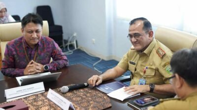 Sekretaris Daerah (Sekda) Provinsi Sumsel H. Edward Candra memimpin Rapat Koordinasi Penguatan Gerakan Sumsel Mandiri Pangan (GSMP) di Kantor Perwakilan Bank Indonesia