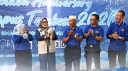 Reuni akbar 50 tahun SMA Negeri 1 (SMANSA) Muara Enim berlangsung meriah pada Sabtu (24/1)