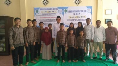 Sambut HUT ke 18 Tahun, DPC Partai Gerindra Pali Silahturahmi ke Panti Asuhan 