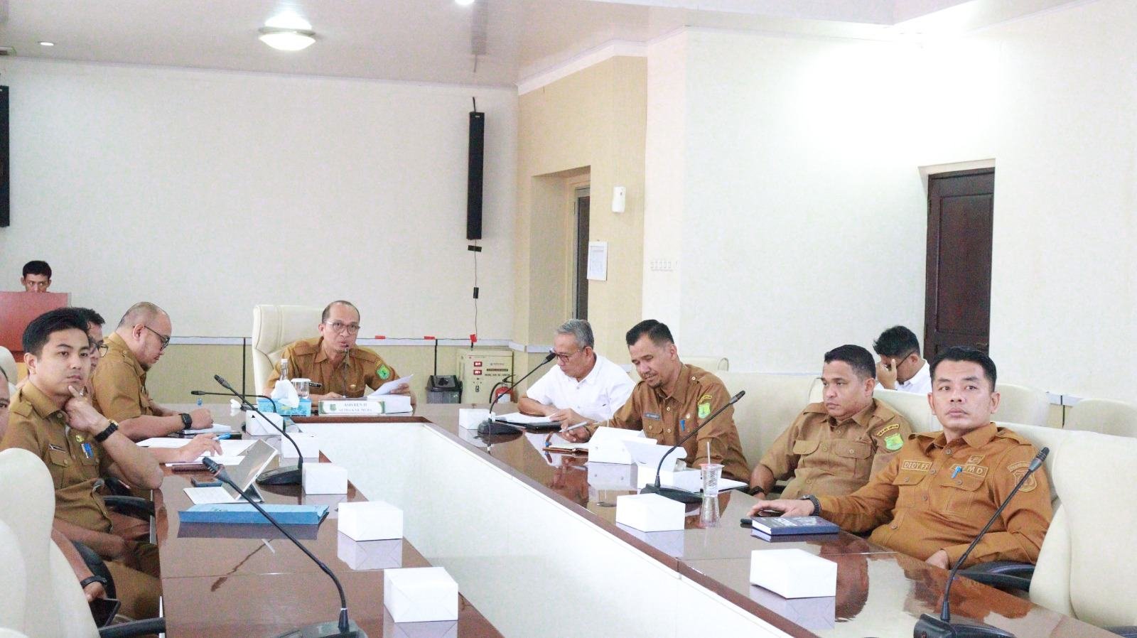 Pemerintah Kabupaten Musi Banyuasin (Pemkab Muba) mengikuti Rapat Koordinasi Percepatan dan Dukungan Perizinan Program Listrik Perdesaan