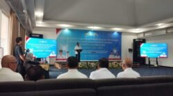 pengukuhan pengurus KADIN Kabupaten Muara Enim periode 2025–2030 yang digelar di Hotel Griya Sintesa Muara Enim, Selasa (27/1/2026).