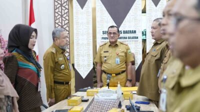 Sekda Edward Candra Ikuti Rakor Inflasi