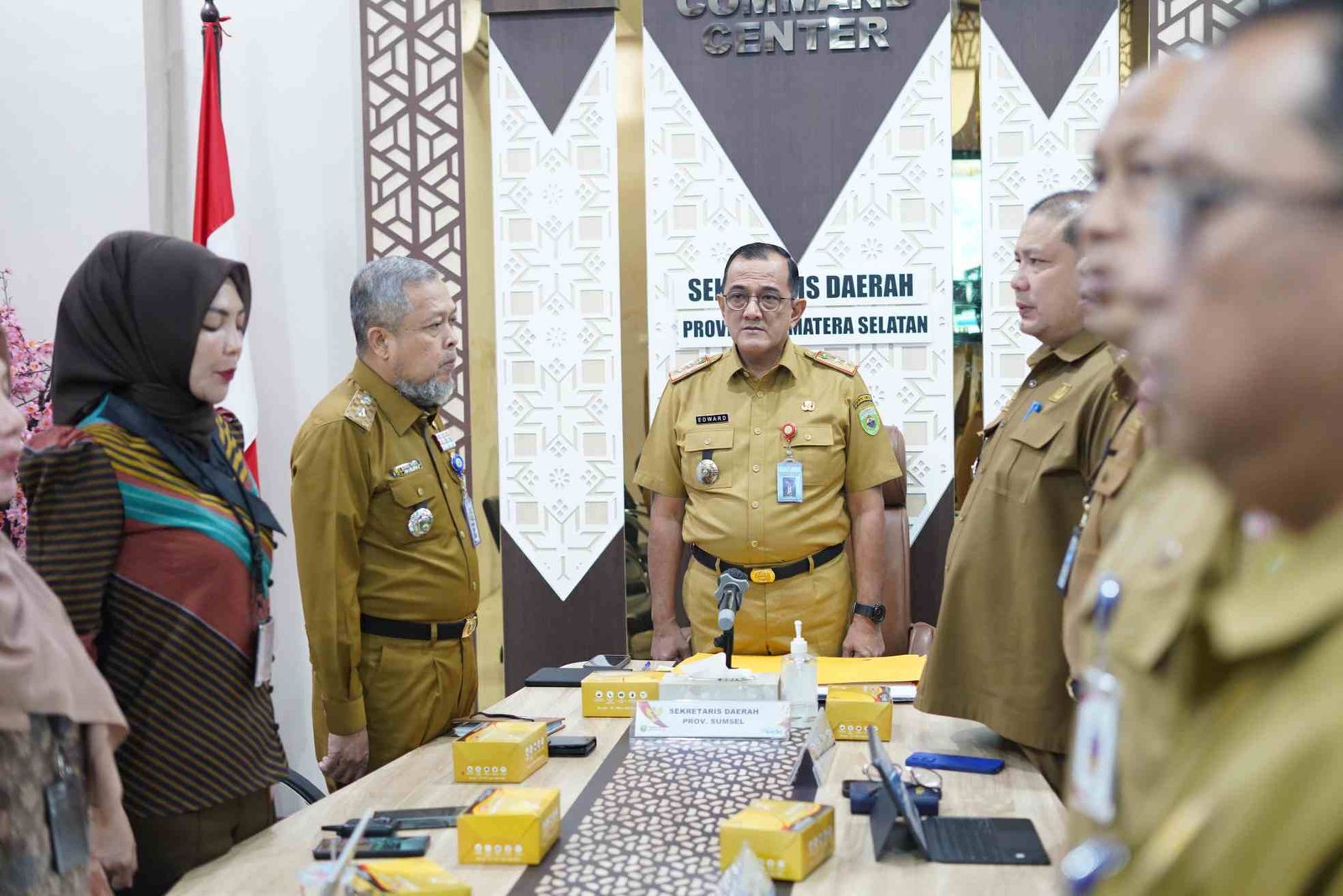 Sekda Edward Candra Ikuti Rakor Inflasi