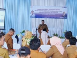 Bupati Banyuasin Teken MoU Hibah Tanah dengan Perum Bulog Kenten Palembang