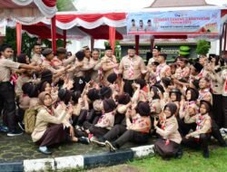 Buka Jambore Cabang V Banyuasin 2026, Sekda Pesan Hal Ini