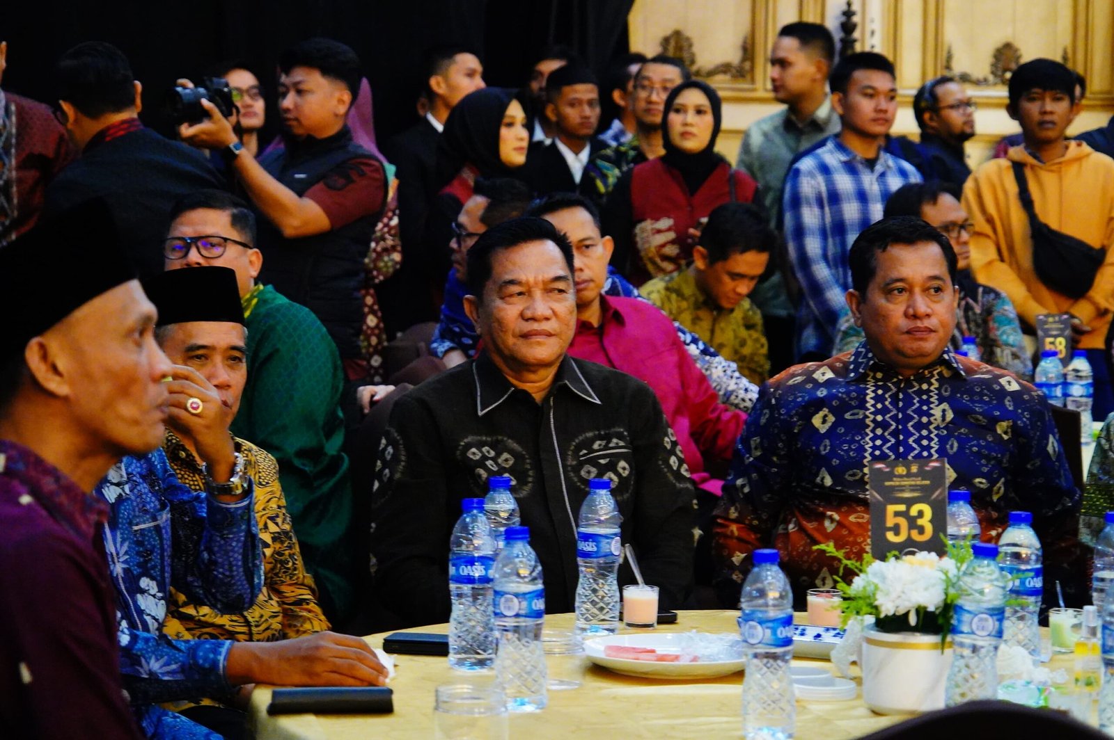 Bupati Muba HM Toha SH menghadiri acara Kenal Pamit Kepala Kepolisian Daerah (Kapolda) Sumatera Selatan