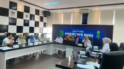 Pemerintah Kabupaten Musi Banyuasin (Muba) melalui Forum Satu Data Indonesia (SDI) Kabupaten Muba melaksanakan Focus Group Discussion (FGD) Verifikasi Data Sektoral,