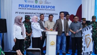 Dari Banyuasin untuk Dunia Ekspor Perdana Makanan Hewan Pertama di Indonesia