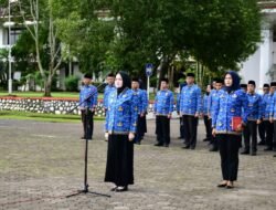 Sambut Ramadhan 1447 H, Wakil Bupati Banyuasin Pimpin Apel Gabungan