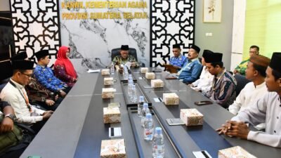 Rapat pelepasan tujuh orang Dai program wilayah Tertinggal, Terdepan, dan Terluar (3T) menuju Kabupaten Empat Lawang.