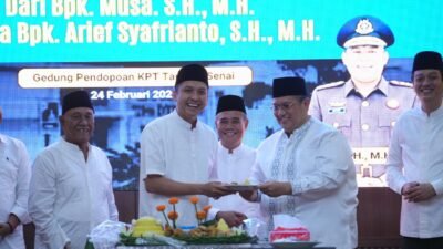 Pemerintah Kabupaten (Pemkab) Ogan Ilir menggelar acara pisah sambut Kepala Kejaksaan Negeri (Kajari) Ogan Ilir, Selasa (24/2/2026) sore.
