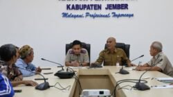 Cari Solusi, Pemkab Jember Fasilitasi Audiensi Korban Banjir Bersama BPN  