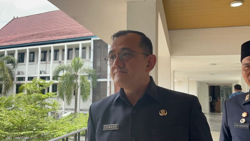 Sekretaris Daerah Provinsi Sumsel, Edward Candra