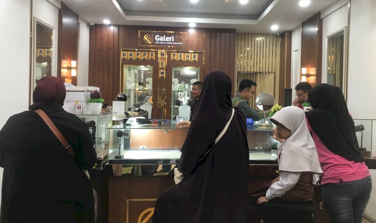 Suasana di Galeri 24 Pegadaian