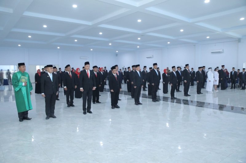 Pejabat Pimpinan Tinggi, Administrator dan Pelaksana Asahan Dilantik