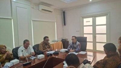 Rapat Evaluasi dan Verifikasi Kesepakatan Bersama Antara Pemerintah Kabupaten Musi Banyuasin dengan Lembaga Bantuan Hukum (LBH) di Kantor Perwakilan Musi Banyuasin di Palembang, Selasa (3/02/2026).
