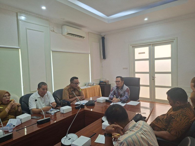 Rapat Evaluasi dan Verifikasi Kesepakatan Bersama Antara Pemerintah Kabupaten Musi Banyuasin dengan Lembaga Bantuan Hukum (LBH) di Kantor Perwakilan Musi Banyuasin di Palembang, Selasa (3/02/2026).