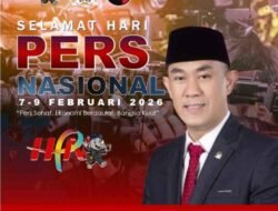 Indra Kesuma : Hari Pers Nasional 2026 Sebuah Momentum Penguatan Integritas dan Martabat Jurnalisme Indonesia