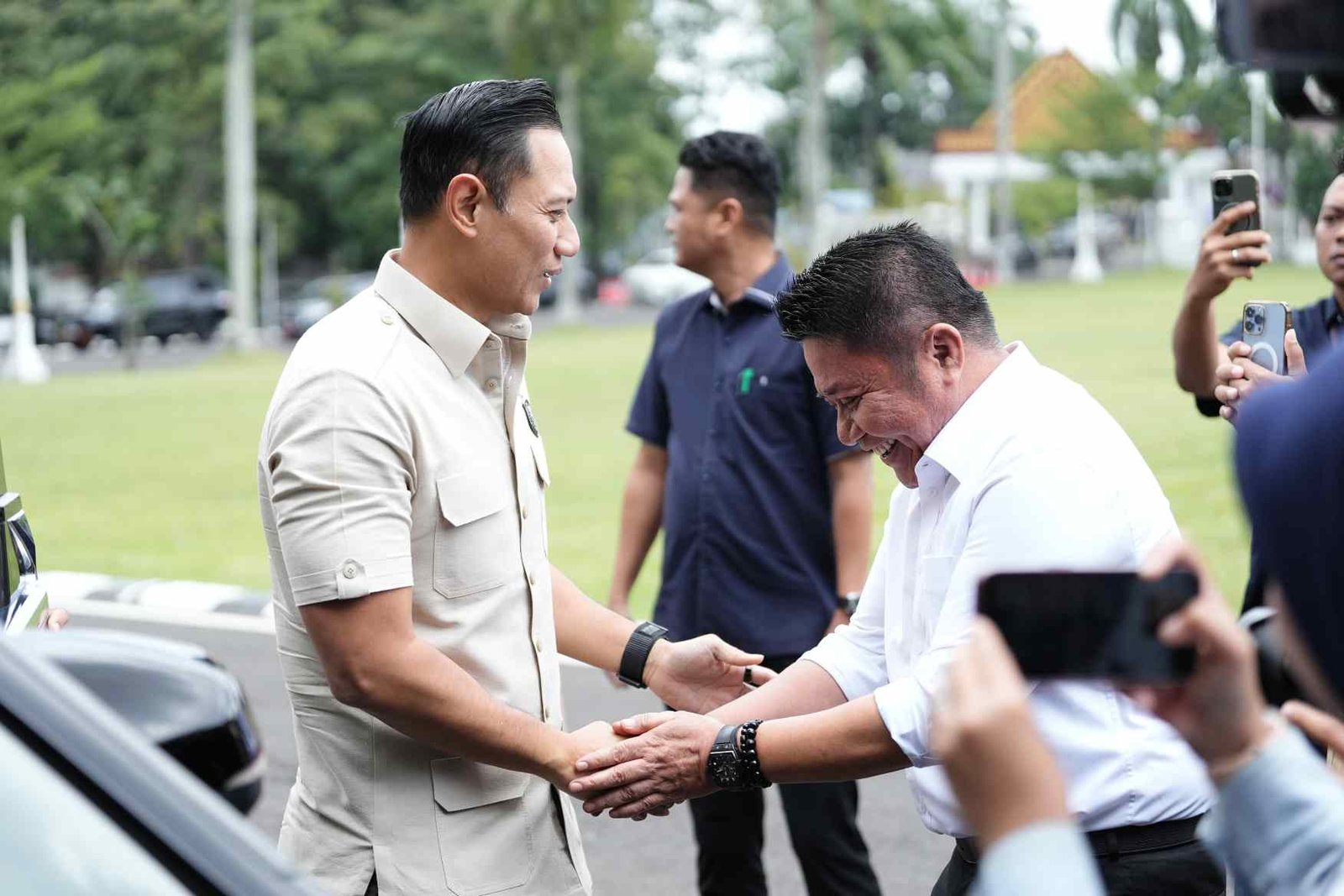 Gubernur Herman Deru Ngadu ke Menko AHY soal Pelabuhan Tanjung Carat hingga Bendungan Tiga Dihaji