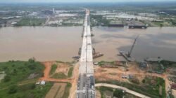 Jembatan Tol Musi V Ditargetkan Fungsional Sebelum Lebaran